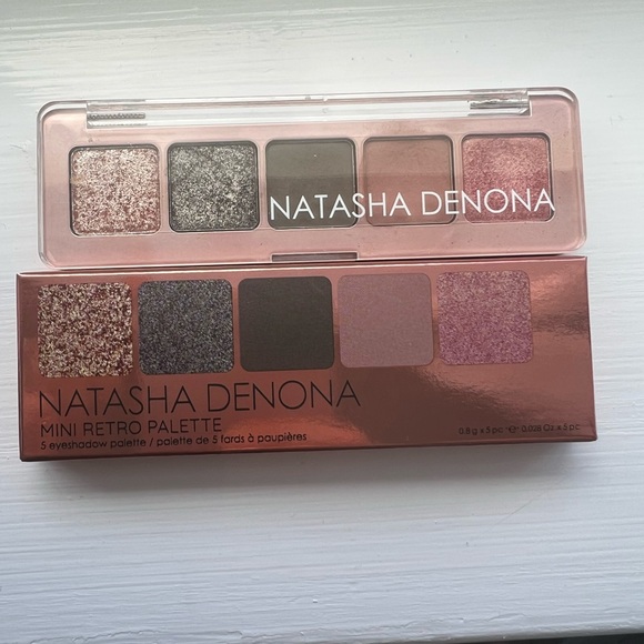 Natasha Denona Mini Retro Palette - Pink, Rose, Brown & Taupe Eyeshadows - Picture 4 of 4